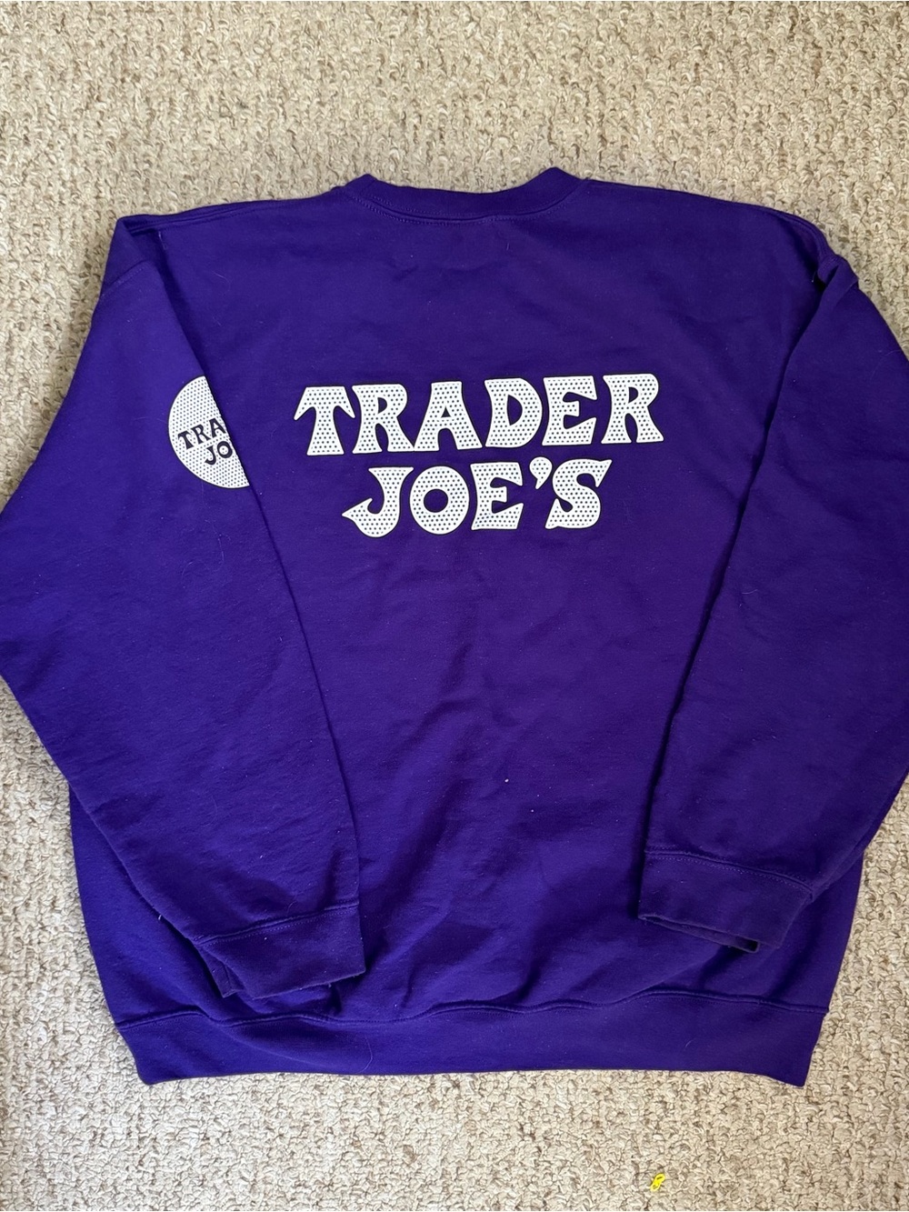Trader Joe’s Crew Neck Sweater - purple